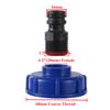 IBC Tank Adapter S60*6 Coarse Thread To 1/2'' 3/4'' Thread Water Tank Replacement Valve Garden Agriculture Irrigation Fitting