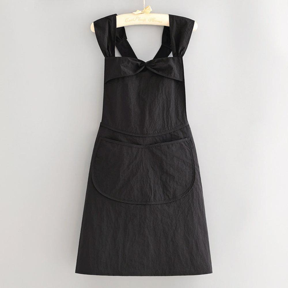 Stain-resistant Waterproof Apron Small Fresh Catering Work Uniform Kitchen Apron Restaurant