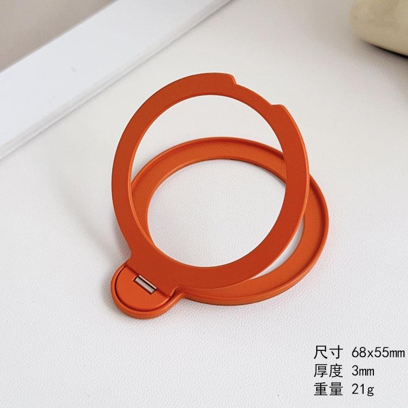 360-Degree Rotating Metal Stand with N52 Strong Magnet, Hardware Ring Holder, Car Mount Stand, Factory Direct Sale