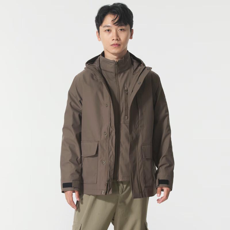 Timberland Men s Winter Outdoor 3-in-1 Hooded Jacket XL