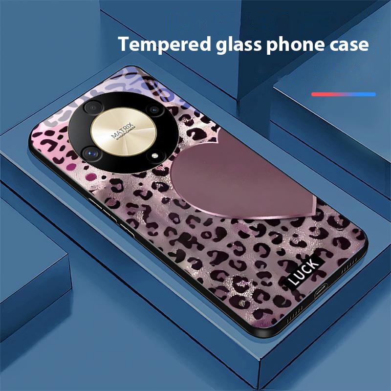 Speckled Love For Honor Magic 6 50 70 90 Lite X7b 200 Pro Nova 10 Nova 5T X6 P30 Pura 70 Ultra Tempered Glass Phone Case
