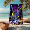 Ultra-Soft Beach Towel with Batwheels Theme,Ideal for Pool - Camping, Diving - Perfect Travel Essential, Vibrant Beach Towel.