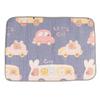 Bed Pads Washable Waterproof 28x39.4in Water Absorption Soft Skin Friendly Urine Mattress Cute Bear Pet Pads for Incontinence