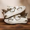 New Anta Anti-Slip And Wear-Resistant Height Increasing Low-Top Casual Shoes Men's Beige Brown 112518811-7