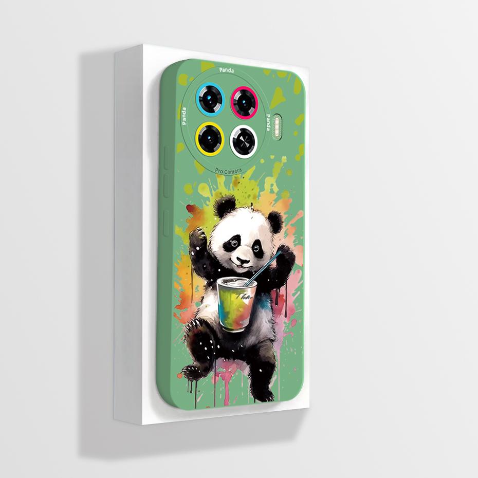 Case For Tecno Spark 20 Pro Plus 4G Phone Cover Cute Astronaut Soft Liquid Silicone Bumper Shell For Tecno Spark20ProPlus Fundas