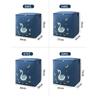 Non-woven Printed Quilt Storage Bags Large-capacity Household Sundries Storage Bags Foldable Clothes Dust-proof Storage Bags