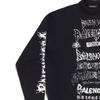 Balenciaga SS24 Knitwear Loose Fit Unisex Black 773301T33001000