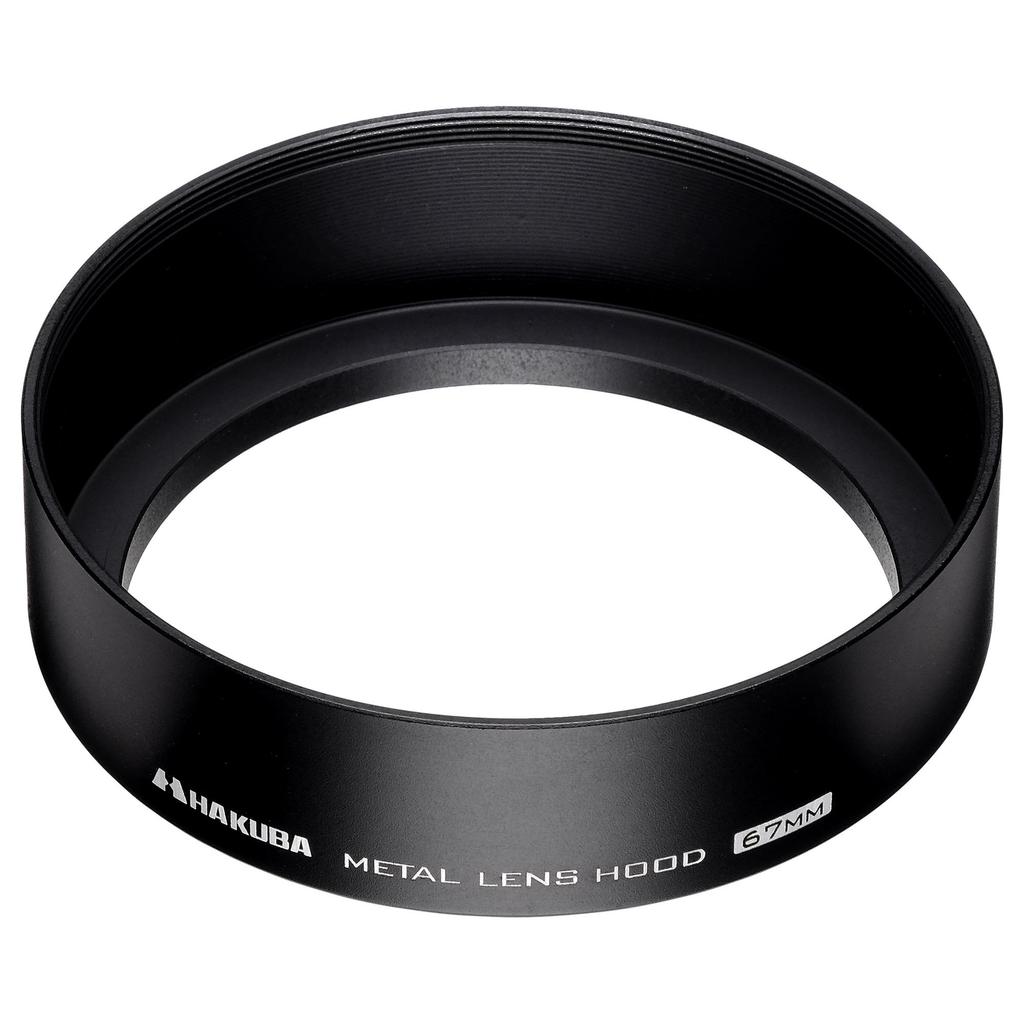 HAKUBA Metal Lens Made of 6000 Series Aluminum for 67mm Filter Black Hood, KMH-67, High-Strength Alloy, Diameter,