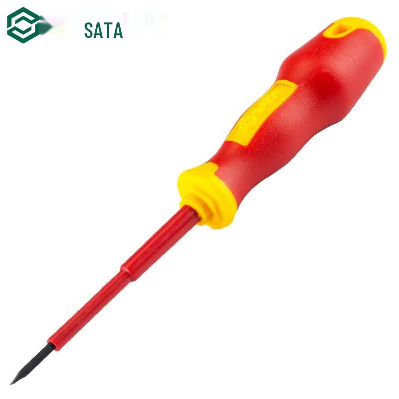 SATA VDE 1000V Insulated Slotted Screwdriver