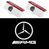 CEJ1 2025 Hot For Benz 2pcs Car Door Welcome Light Logo Emblem For Mercedes Benz A C E GLC GLA GLE GLB Class W177 W205 W212 W213 X253