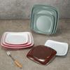 Chinese Style Square Melamine Dinner Plate
