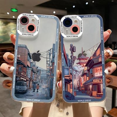 Weiche Hülle für iPhone 12 Fundas iPhone 15 14 13 11 Pro Max 7 8 Plus SE 13promax 14promax Weiche Silikon-Len-Schutzabdeckungen