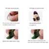12Pcs Thumb and Finger Picks Guitar Finger Picks Fingertip Hands Sleeves Flat Thumbpicks Guitar Accessories Easy to Use