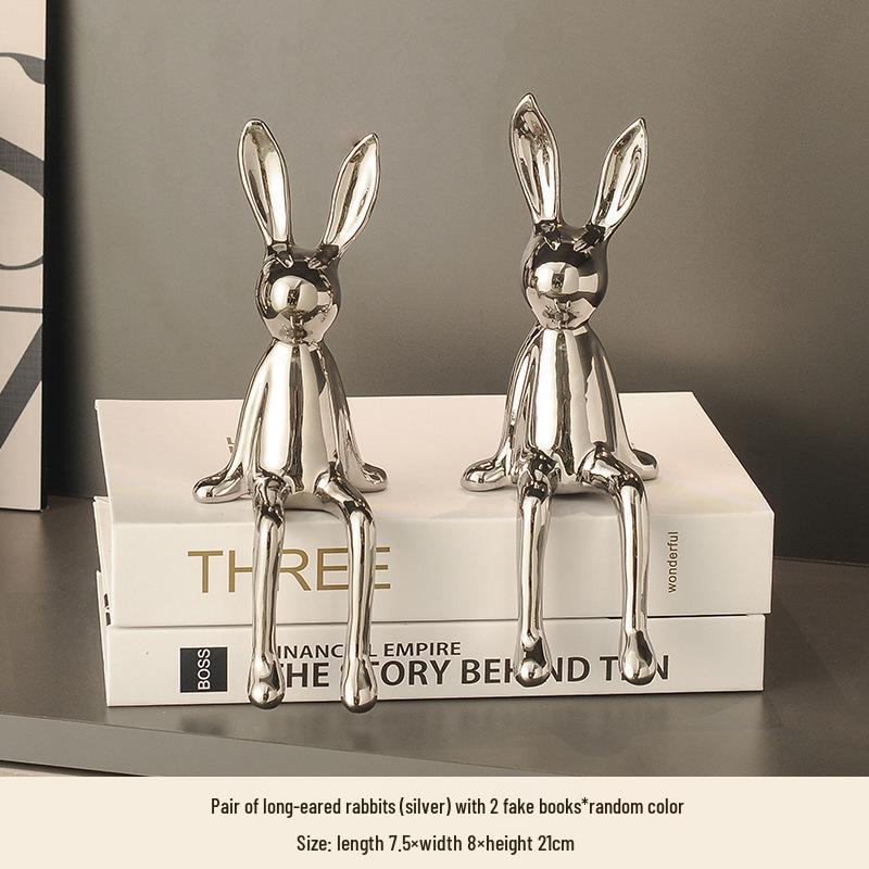 Dekoracja Jelenia Biała Porcelana Dekoracja Domu do Salonu lub Gabloty na Wino