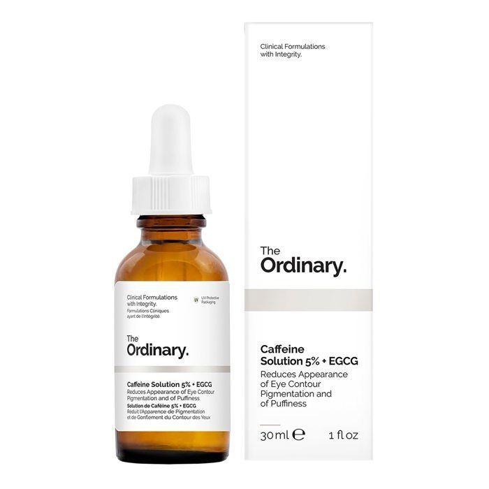 Sérum Contour Des Yeux - THE ORDINARY - Solution À La Cafeine 5% + EGCG - Vegan - 30 ml - Anti-cernes