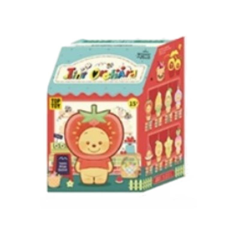 TOP TOY Pooh Bear Little Fruit Garden Series Cute Fruit Figure Cartoon Children s Toy Ornament Birthday Gift