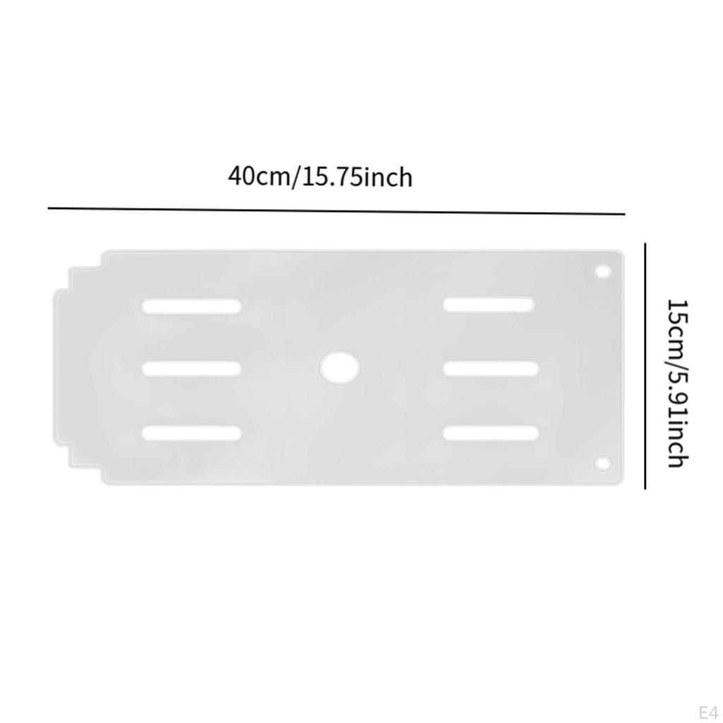 Tank Lid with Feeding Holes, Aquarium Acrylic Canopy