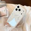 Creative Silver Bow Phone Case for iPhone 16, iPhone 17, and iPhone 17 Pro Max