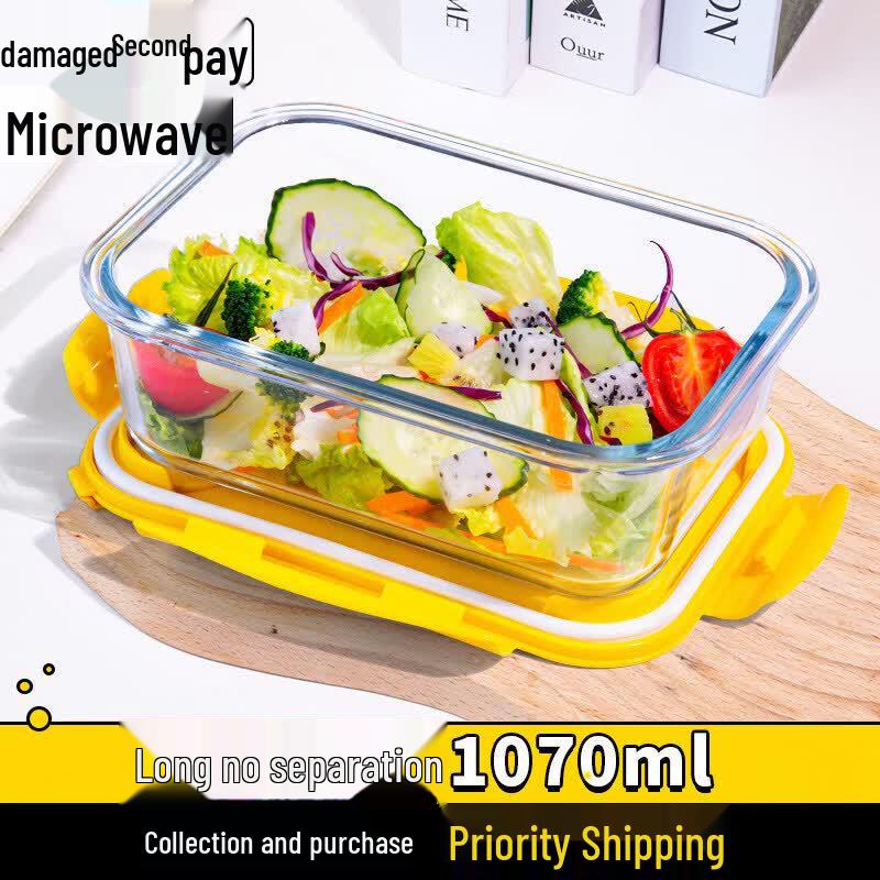 Qiwai Glass Microwaveable Food Container
