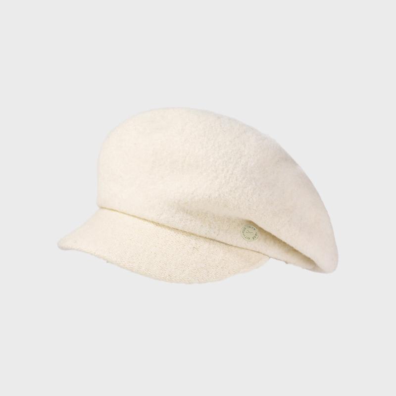 Wool Octagonal Cap Autumn Winter Women's Beret Painter's Cap