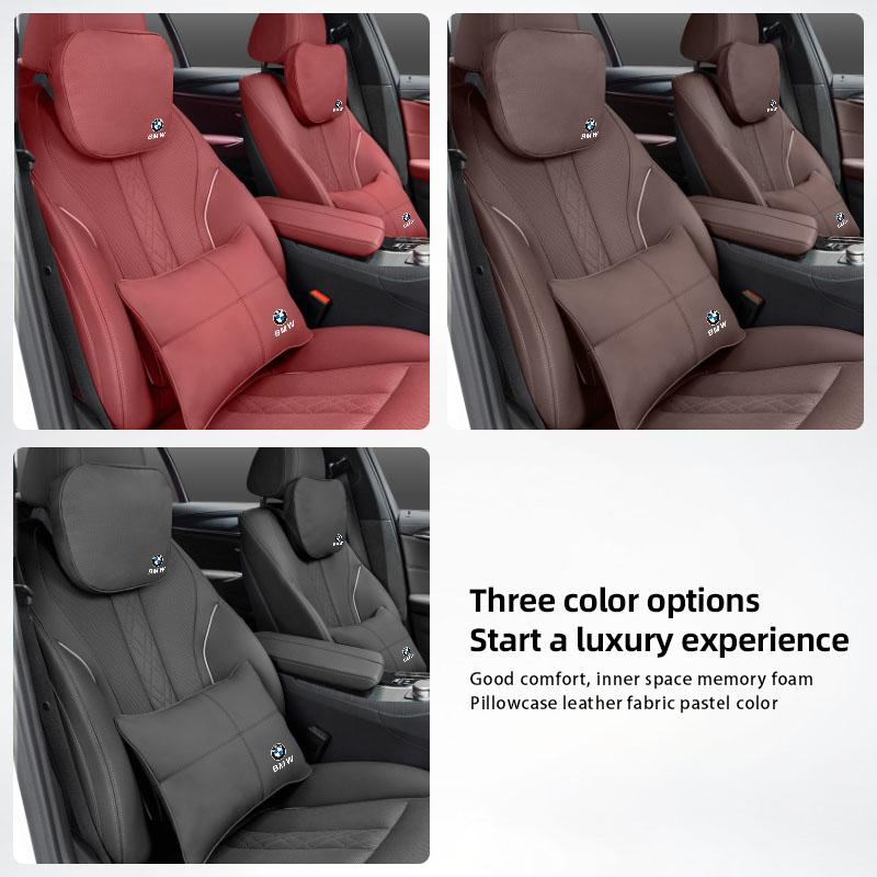 Per BMW Nuova 2025 Cuscino per Poggiatesta e Collo, Cuscino Lombare Suit Accessori Auto Per BMW X1 X2 X3 X5 X4 X6 X7 G30 G20 G32