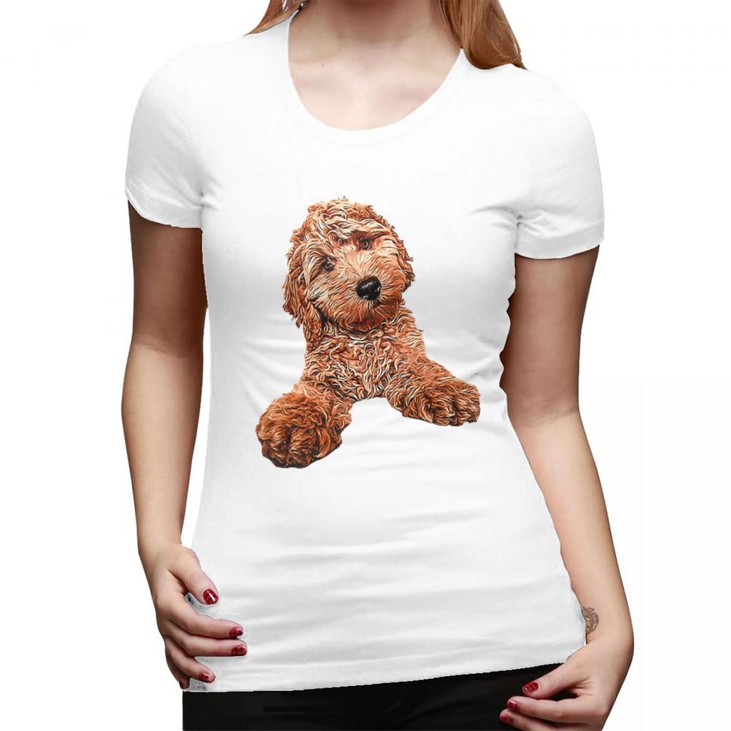 Cavapoo Labradoodle Goldendoodle Poodle Mix TShirt for Women Round Neck Streetwear T Shirts Womens Tees Short Clothes Tops