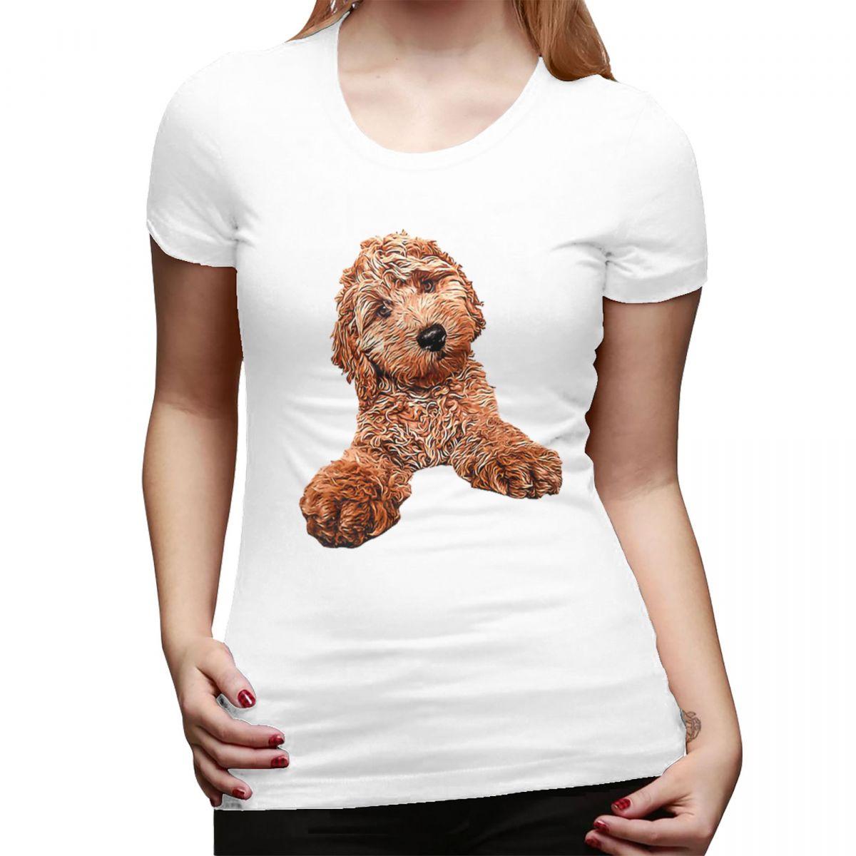 Cavapoo Labradoodle Goldendoodle Poodle Mix TShirt for Women Round Neck Streetwear T Shirts Womens Tees Short Clothes Tops S