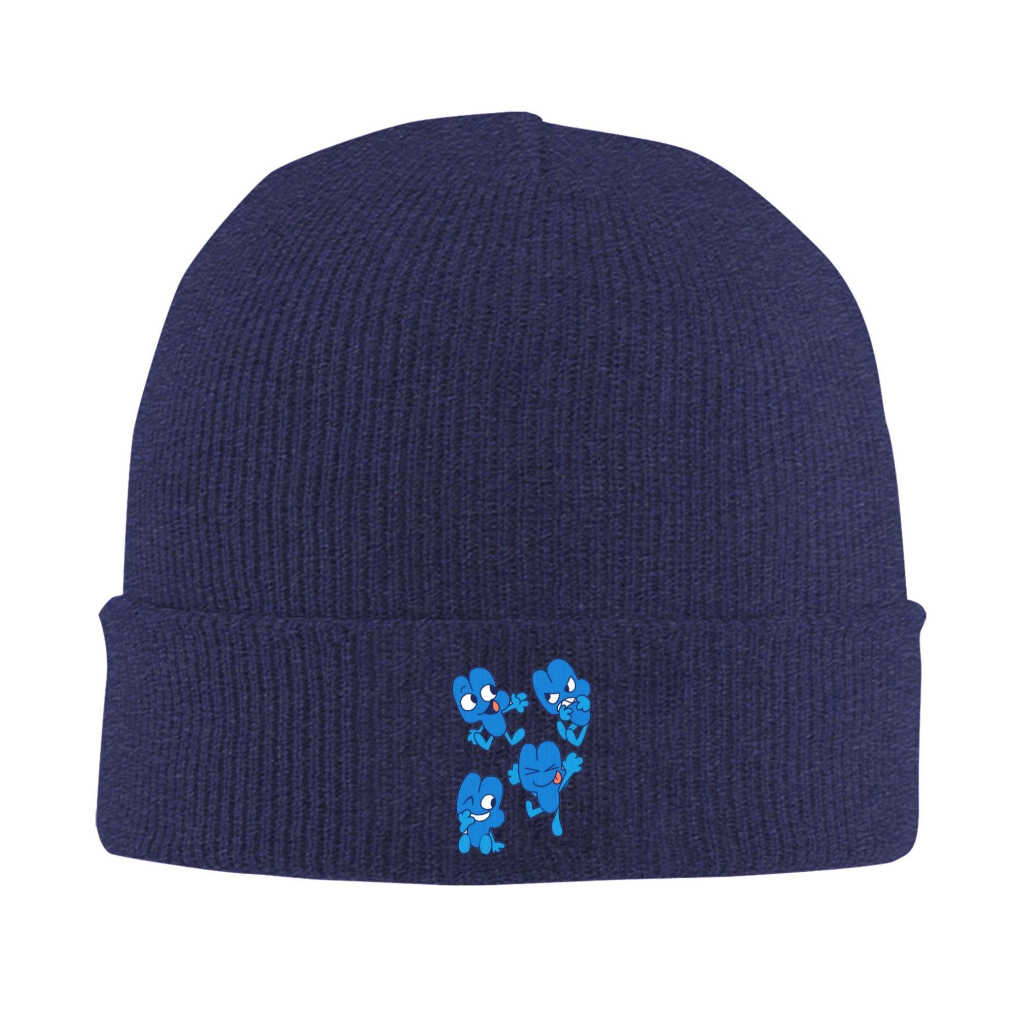 

BFDI Four BFB Warm Knitted Cap Winter Knit Bonnet Hat Skullies Beanies Hip Hop Caps for Unisex One Size