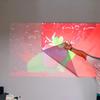 Professional Projector Screen Foldable Design 30°Viewing Angle Improved Brightness For Home Theater Optical Coated