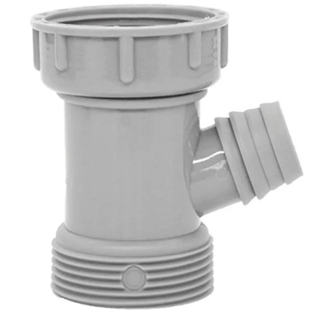 Simple Sewer Branch Connector Durable Kitchen Drain Pipe Adapter Sink Drainpipe Adapter  Kitchen
