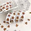 500Pcs/Roll Cartoon Capybara Sticker Decals Decoration Diy Phone Notebook Suitcase Laptop Kids Sticker