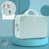 New Minimalist Style Portable Suitcase 14 Inch 16 Inch Makeup Box with Small Mini Travel Password Box Storage Bag As A Souvenir