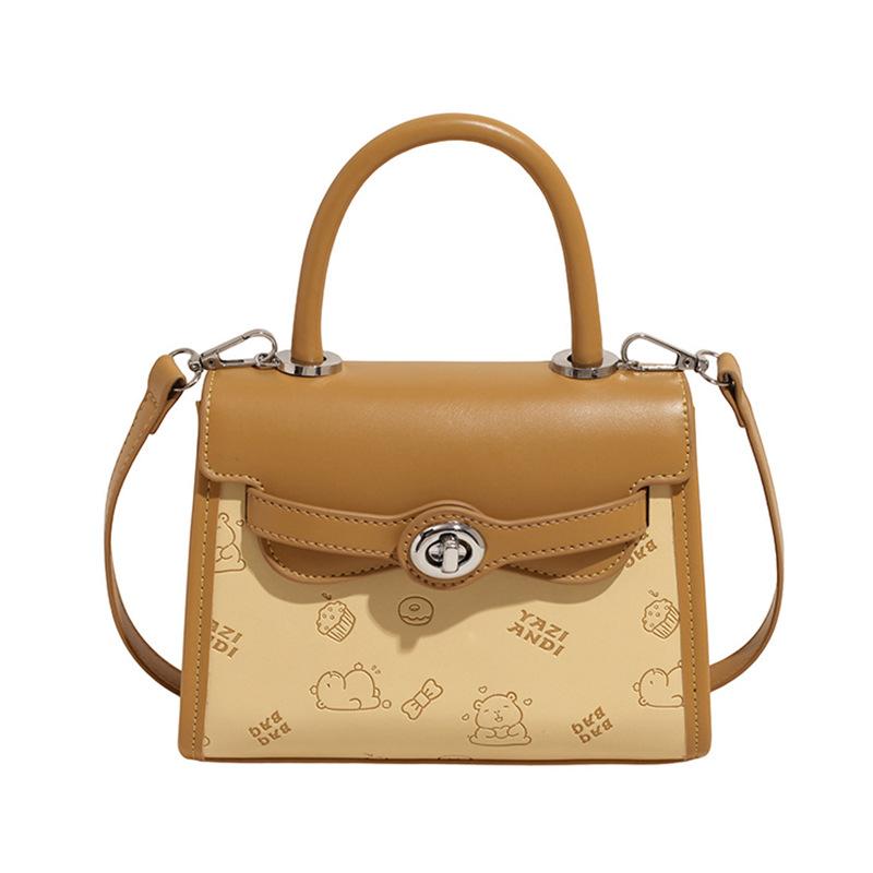 Hand Carrying Kelly Bag Women's Spring New Fashion Casual Simple Shoulder Bag Niche Women's Bag