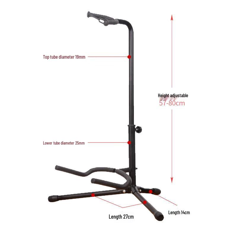 Entry-Level Universal A-Frame Guitar Stand