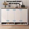3pcs Verrous de sécurité anti-pincement - Verrous de porte main et armoire multifonctionnels pour réfrigérateur, protection de tiroir, plastique, verrous de réfrigérateur, verrou de protection