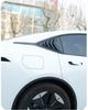 Deep Blue L07 Rear Triangle Glass Window Trim - Exterior Decoration Accessory