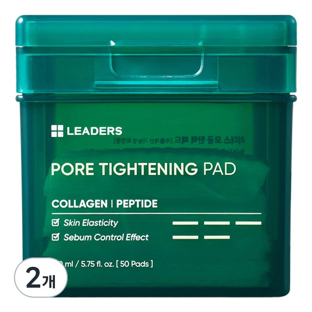 

LEADERS Pore Elasticity Pads 170ml, 50 pieces, 2 pieces