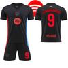 2024-25 Barcelona neues schwarzes Auswärtstrikot #9 Lewandowski #19 Yamal Fußballtrikots