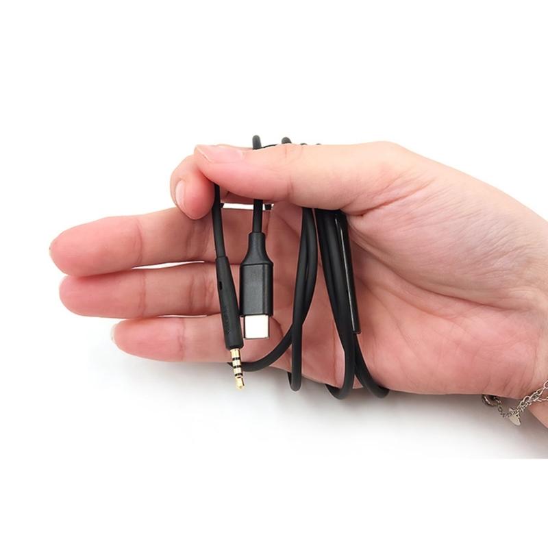 Durable Cable for 700 QC25 QC35 QC45 AE2 Headphone Cord Nylon/TPE Wire Improve Your Listen Experience Hifi Sound Cord