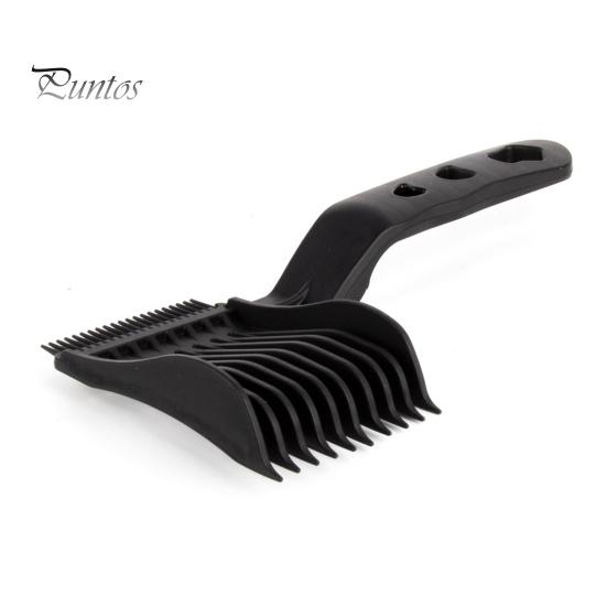 Barber Fade Comb Antistatický Hřeben pro muže zakřivené prolínání Flat Top Hair Clipper Guide Haircut Hřeben Domácí Salon Profesionální Kadeřnický Styling Hřeben