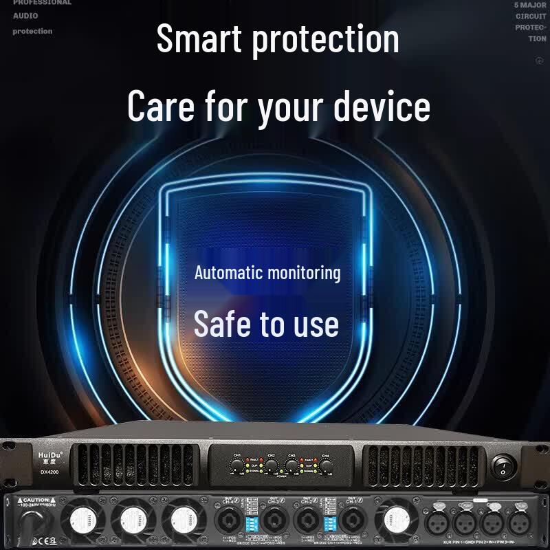 HuiDu DX250 Two-Channel Conference Digital Amplifier (CN version)