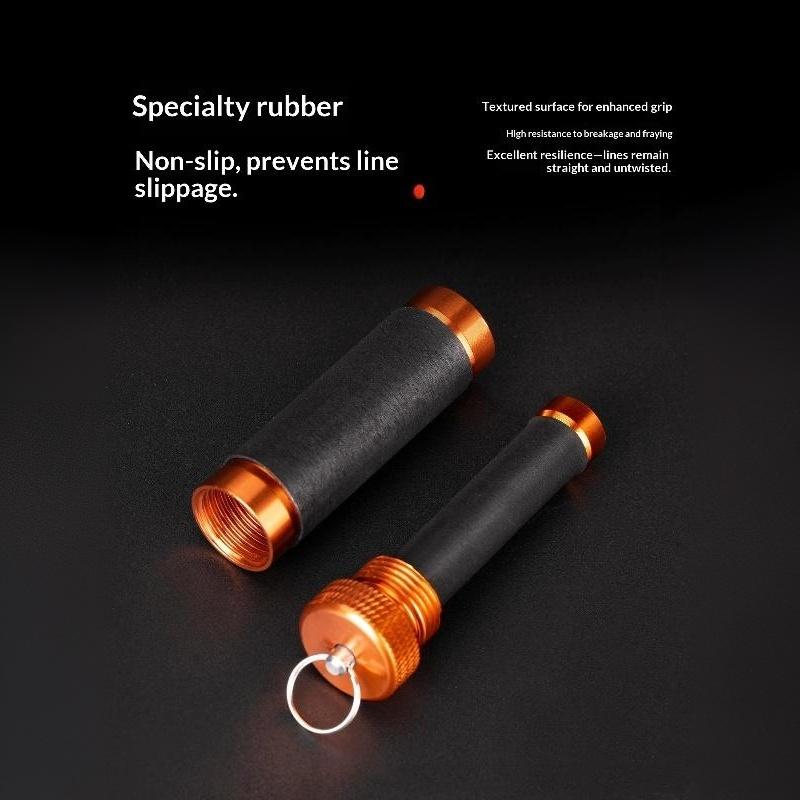 Fishing Hook Tying Tool Ergonomic Anti-Slip Rubber Hand Line Puller Compact Snag Line Pulling Gadget for Travel Fishing Adventures