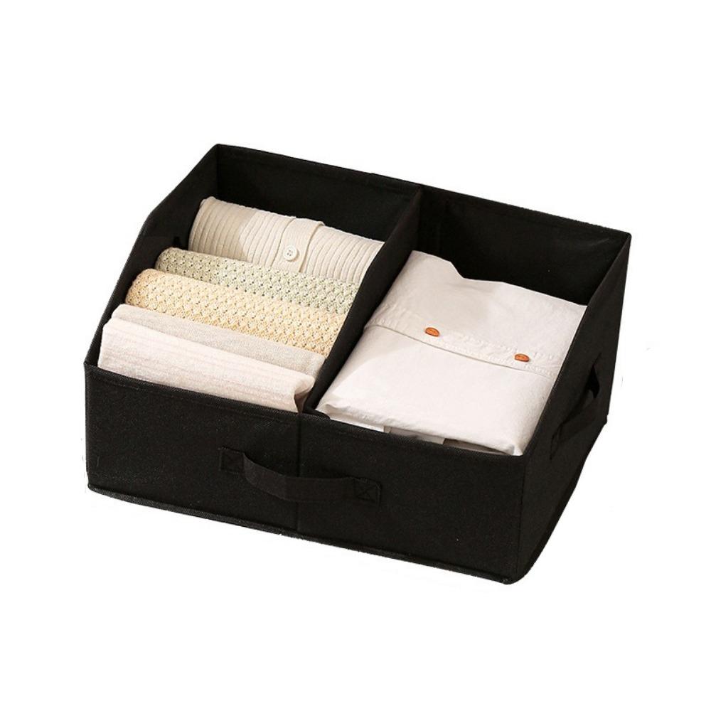 Thickened Non-woven Fabric Storage Box Square Clothes Storage Organizer  Closet