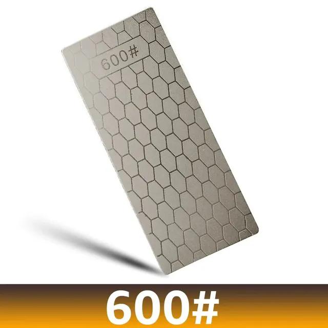

Алмазный камень для заточки ножей 600 # 1000 # 800 # Точильный камень Точилка для ножей Ультратонкий точильный камень с сотовой поверхностью 600