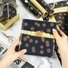 1pc Mini Birthday Wrapping Paper Roll, 43×300cm Polka Dot Gift Wrap for Birthdays, Festivals & Parties