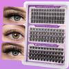 Diy False Eyelashes, 148 Tufts Of Extended Hair, Three Mixed Thick Eyelashes