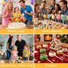 ABKP-Round Cake Cutter, Circle Cake Mold Kit And Pusher Cake Maker With Sticks, Cake Supplies Accessories, Baking Tools