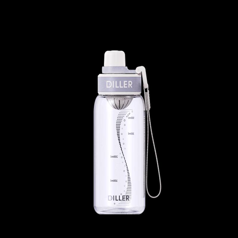Dileber Tea Infuser Plastic Water Bottle