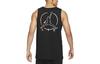 Jordan Jumpman Air Tank Tops Men's Black Crew Neck Moderate Straight Fit DB1552-010