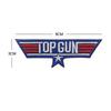 Top Gun Airplane Embroidered Cloth Patch Magic Sticker Armband for Outdoor Use
